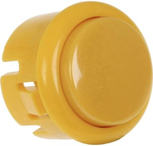 „Micro” Arcadebutton z mikroprzełącznikiem, żółty Przełącznik Joy-it BUTTON-YELLOW-MICRO 1 szt.