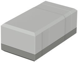 Obudowa elektroniki ELEGANT EG 1250 Bopla 32125002 polistyrol (EPS) szaro-biały (ral 7035) 125 x 67 x 50  1 szt.