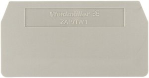 Płytki końcowe Pasujący do: PDU, PPE 2.5/4/3AN PAP 2.5/4/3AN Weidmüller 1896480000-1 Zawartość: 1 szt.