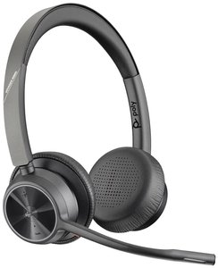 Zestaw słuchawkowy Poly BT Voyager 4320 USB-A/C Teams (sprzedaż detaliczna) Słuchawki nauszne POLY Voyager 4320 7Y211AA Stereo czarny