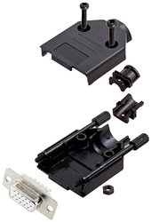 Zestaw listew żeńskich D-Sub encitech DTPK-P-09-HDS15-W-K 6355-8053-11, rzędy: 3, styki: 15, 180 °, 1 szt.