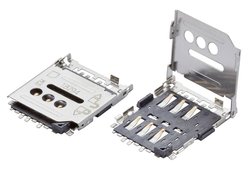 Gniazdo karty SIM Molex MOL Micro Solutions 788000001, piny: 6, 500 mA, 1200 szt.