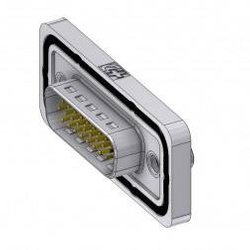 Złącze męskie D-Sub Deltron Connectors HD-DWM26PZ/2M85UN, rzędy: 3, styki: 26, 180 °, 1 szt.