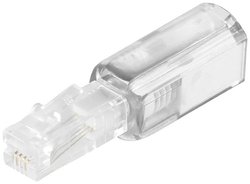 Złącza nieplątające Przejściówka, adapter Shiverpeaks BS71216-W, 1 szt.