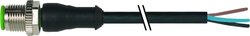 Złącze niekonfekcjonowane czujnika/aktuatora Murr Elektronik 7000-12021-6340100, 1.00 m, 1 szt.