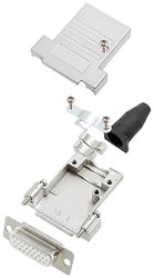 Zestaw listew żeńskich D-Sub encitech DTSL15-SJSRG-T-HDS26-W-K 6355-8088-12, rzędy: 3, styki: 26, 180 °, 1 szt.