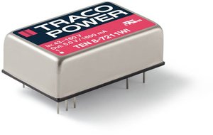 Przetwornica DC/DC, do PCB TracoPower TEN 8-7212WI TEN 8-7212WI, 8 W, 12 V/DC, 666 mA, 1 szt.