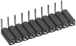 TRU COMPONENTS TC-0308-002-1-50-00 Listwa złączy żeńskich (precyzyjna) 1 szt.