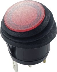 Przełącznik TRU COMPONENTS 1587917, 12 V/DC, 20 A, 1 x wył/wł, IP65, zatrzask, 1 szt.