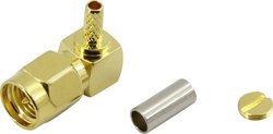 Złącze SMA TRU COMPONENTS 93038c8 1386751 złącze męskie kątowe 50 Ω 1 szt.