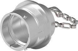 Nasadka ochronna złącza męskiego okrągłego TE Connectivity HDC34-24, 1 szt.