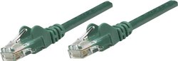 Kabel krosowy Intellinet Cat6, nieekranowany, U / UTP, wtyk RJ-45 / wtyk RJ-45, 1,0 m, zielony Kabel LAN Intellinet 342476, 1 szt., RJ45, CAT 6, U/UTP, 1.00 m, zielony