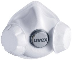 Maska przeciwpyłowa z wywietrznikiem uvex silv-Air exxcel 7333 8787333, Klasa filtra: FFP3, 3 szt.