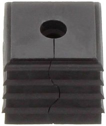 Element uszczelniający CONTA-CLIP KDS-DE 5-6 BK 28525.4, (D x S x W) 20.3 x 20.3 x 17.7 mm, termoplastyczny elastomer, 10 szt.
