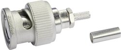 Złącze BNC Telegärtner J01000B0018 J01000B0018 złącze męskie proste 50 Ω 1 szt.