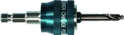 Trzpień PC Plus 3/8 cala, 8,7 mm, wiertło centrujące HSS-G 7,15 x 65 mm Adapter do otwornicy Bosch Accessories  2608594256  1 szt.