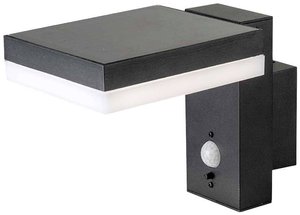 Solarna lampa ścienna V-TAC VT-1147 5.5 W czarny