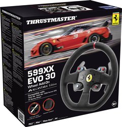 Dodatek do kierownicy Thrustmaster 599XX EVO 30 Alcantara Edition 4060071, Xbox One, PlayStation 3, PlayStation 4, PC
