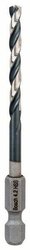 Wiertło kręte HSS Impact Control z chwytem sześciokątnym, 4,2 x 43 x 83 mm, opakowanie 1 szt. Wiertło kręte do metalu Bosch Accessories 2608577054 1 szt.