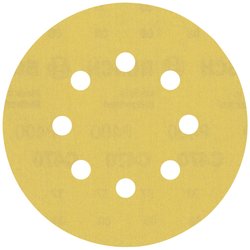 Papier ścierny EXPERT C470 z 8 otworami do szlifierek mimośrodowych, 125 mm, G 400, 5 części. Papier ścierny ekscentryczny Bosch Accessories EXPERT C470 2608900811 5 szt.