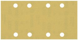 Papier ścierny EXPERT C470 z 8 otworami do szlifierki oscylacyjnej, 93 x 186 mm, G 320, 10 sztuk. Papier ścierny do szlifierki Bosch Accessories EXPERT C470 2608900870 230 mm 10 szt.