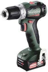 Wiertarko-wkrętarka akumulatorowa Metabo PowerMaxx BS 12 BL 601044500 12 V 2 Ah zaw. 2 akumulatory, zaw. ładowarkę, bezszczotkowy
