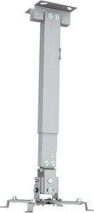 Uchwyt sufitowy do projektora Reflecta Tapa, Maksymalna odległość od podłogi/sufitu: 65 cm, 20 kg, srebrny
