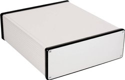 Obudowa uniwersalna Hammond Electronics 1455U2201, (D x S x W) 220 x 191 x 66 mm, aluminium, 1 szt.