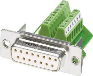 Złącze Phoenix Contact VS-15-BU-DSUB/15-MPT-0,5