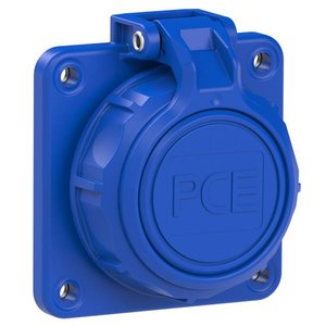 Gniazdo elektryczne PCE 20352-8b, 16A, 230 V / 50 Hz, niebieskie, IP68