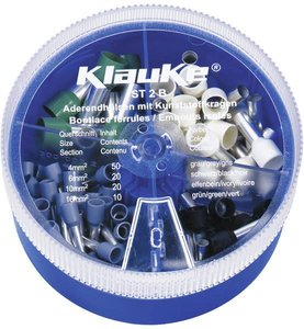 Zestaw końcówek rurkowych Klauke ST2B, 4 mm² - 16 mm², 110 Teile