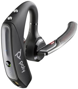 Zestaw słuchawkowy Poly Bluetooth Voyager 5200 bez etui ładującego Słuchawki douszne POLY Voyager 5200 80S12AA Mono czarny