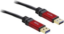 Kabel USB Delock, USB 3.2 Gen1 (USB 3.0), Złącze męskie USB-A, Złącze męskie USB-A, 5.00 m