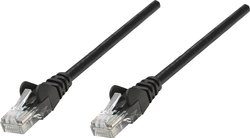 Kabel krosowy Intellinet Cat5e, nieekranowany, U / UTP, wtyk RJ-45 / wtyk RJ-45, 1,0 m, czarny Kabel LAN Intellinet 320740, 1 szt., RJ45, CAT 5e, U/UTP, 1.00 m, czarny