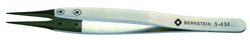 Pęseta ''Carbofib'' z bardzo cienkimi, zaokrąglonymi końcami Pęseta precyzyjna Bernstein Tools  5-434 125 mm