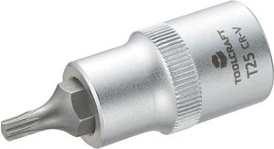 Nasadka trzpieniowa  TOOLCRAFT  816163 wewnętrzny sześciokąt (TX) 1 szt.