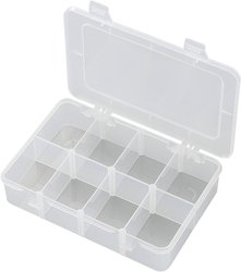 Skrzynka TRU COMPONENTS EKB-210 1566601, Ilość przegród: 8, (D x S x W) 181 x 117 x 39 mm