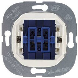 Przełącznik seryjny REV 0299320006, biały, niebieski