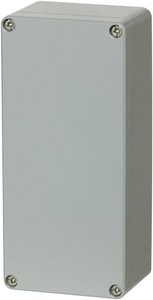 Obudowa uniwersalna Fibox ALN 122208, Wymiary: (D x S x W) 222 x 125 x 81 mm, aluminium, 1 szt.