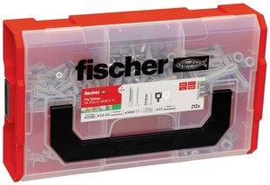 Zestaw do montażu Fischer FixTainer SX Plus 567903  212 szt.