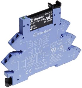 Finder 38.91.7.024.9024 Moduł interfejsowy z przekaźnikiem SSR