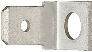 Wtyk płaski męski Klauke 2115, 6,3 x 0,8 mm, 90 °, 4.3 mm