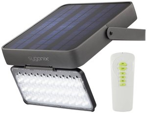 Solarna lampka punktowa naścienna z czujnikiem ruchu Sygonix  SY-5176608 15 W zimna biel 1500 lm