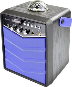Głośnik Bluetooth®  X4 Tech Bobby Joey Rockstar 20 W czarny, niebieski