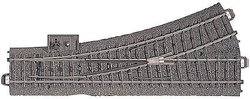 Rozjazd C lewy Marklin 24611 2,3 x 188,3 x 437,5 mm, 24,3°, skala H0