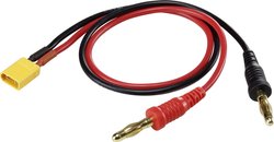 Kabel do ładowania Reely RE-6799482 [2x złącze męskie bananowe 4 mm - 1x złącze żeńskie XT30U] 30.00 cm