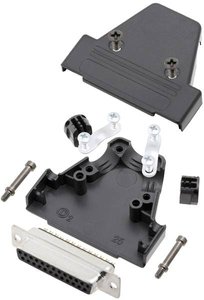 Zestaw listew żeńskich D-Sub TRU COMPONENTS TCTRIP25DBSK 7709292, rzędy: 2, styki: 25, 180 °, 1 szt.