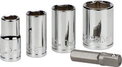 Nasadka kwb  105000 7 mm, 8 mm, 10 mm, 13 mm   5 szt.