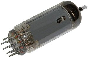 Lampa elektronowa UCH UCH 81  UCH 81 Ilość biegunów 9 Trzonek Noval Opis: Trioda heptoda