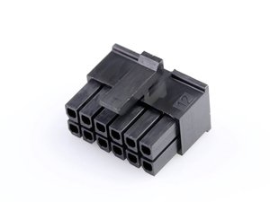 Obudowa złącza pin żeńskiego na kabel Molex MOL Power & Signal Sol. 430251200, piny: 12, 1 szt.